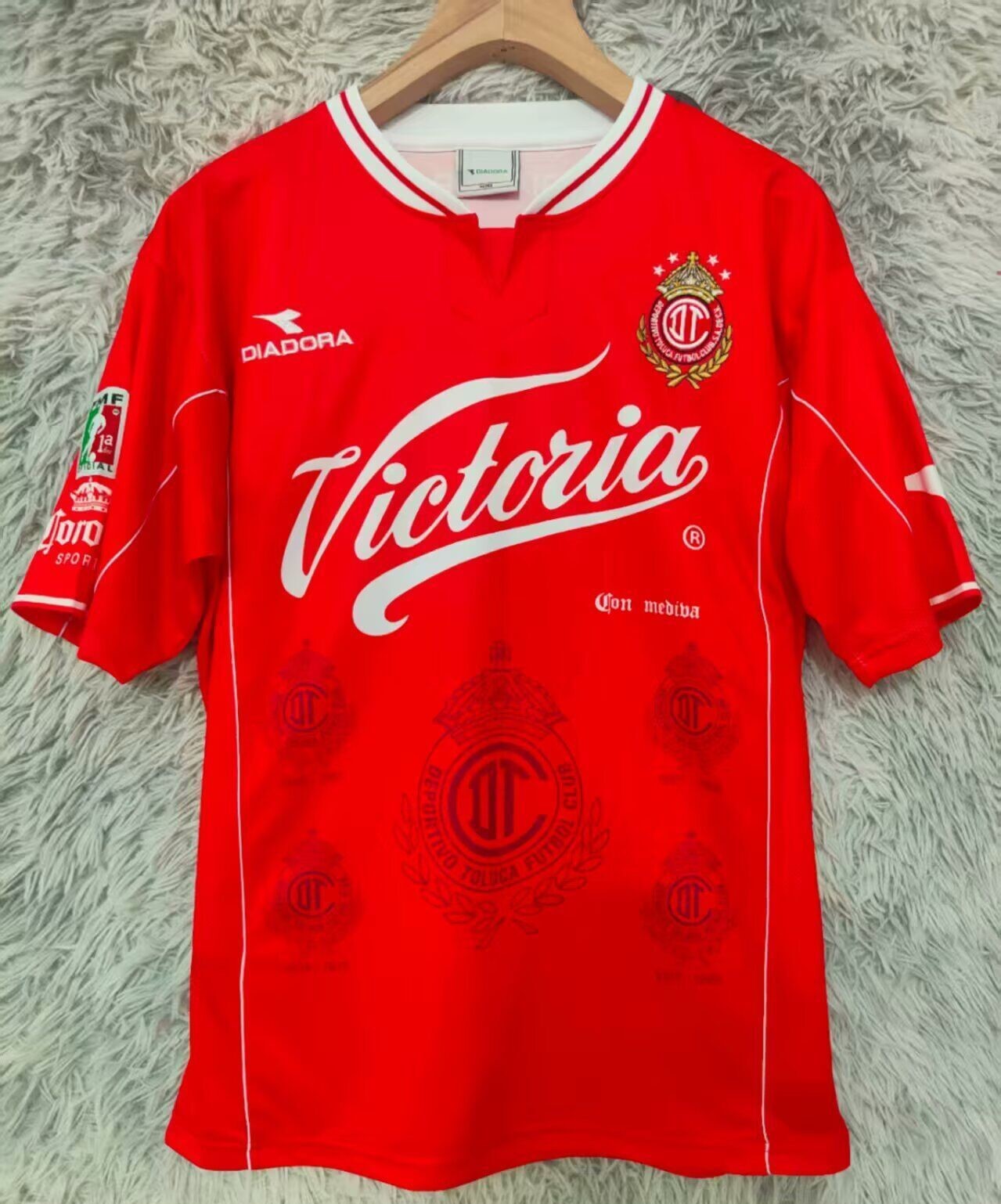 AAA Quality Toluca 98/99 Home Soccer Jersey